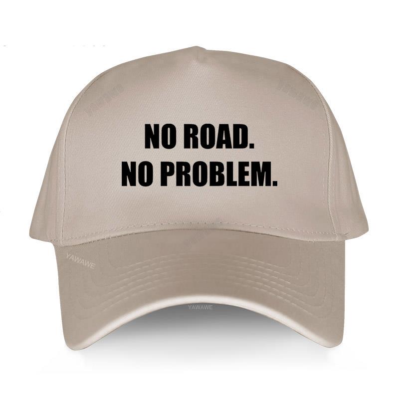 Fashion Baseball Cap Luxury Man Hats No Road No Problem 4X4 Funny Gift for Off Road Lovers Teens Caps Summer Style Women's Hat