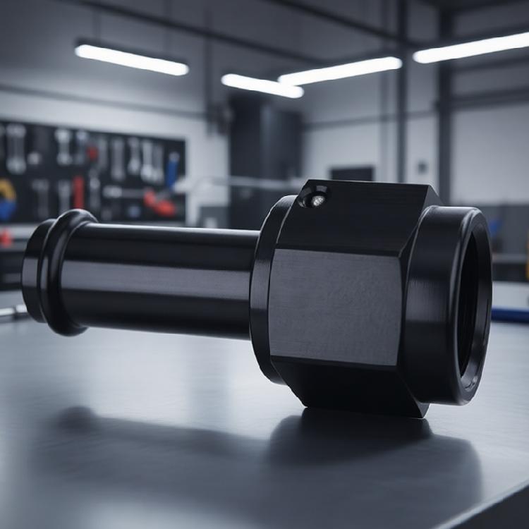 90 Degree Angled Fitting Adapter AN6 to 3/8in 5/16in Oil Cooling Connector For Hose Routing In Tight Spaces