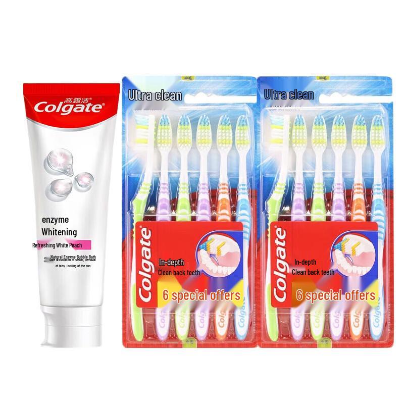 Colgate Whitening Toothpaste & Toothbrush Set
