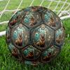 Steampunk Seal Adventure Round Football Size 5 Adult Ball Suitable for Training Matches and Outdoor Team.