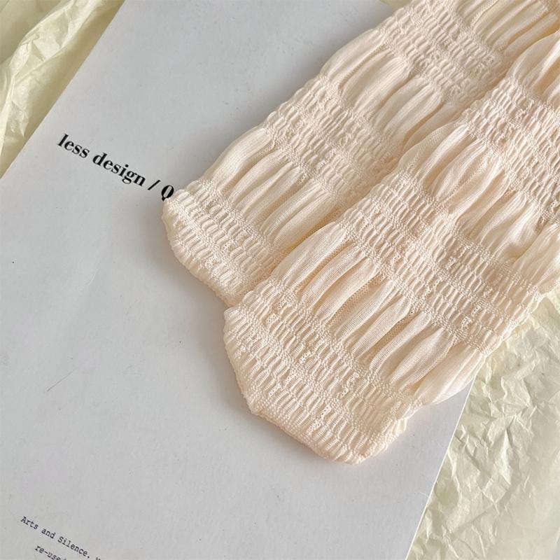 Womens Lace Socks Mesh Lace Skinny Socks Knee High Sheer Socks Campus Style Girl Campus Style Socks for Skirt