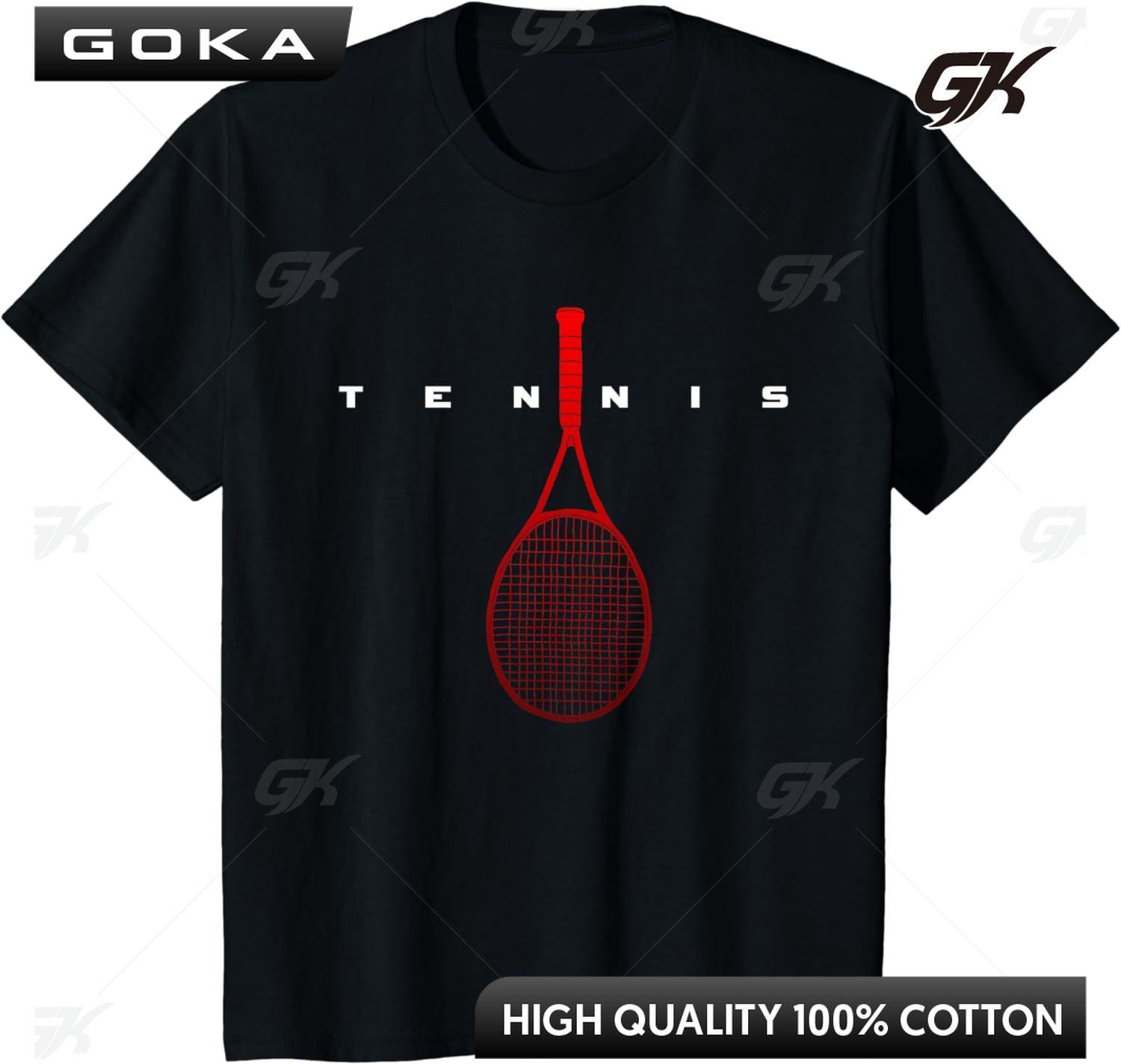 

Cool Tennis Racquet TShirt Tenis Sports Casual Clothes Tops T Shirts for Men Streetwear Graphic T Shirts Tops Ropa Hombre 4XL