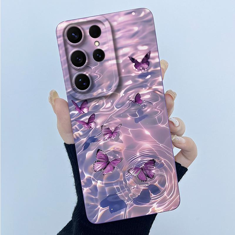 For Samsung Galaxy S26 Ultra Case Samsung Galaxy S26 Plus S26 Ultra Cover Bumper Oil Painting Flower Shockproof Silicone Cases