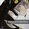 Moonlit Floral Tapestry Full Moon Blossom Motif Bedroom Headboard Wall Hanging Interior Design Style Room Decoration
