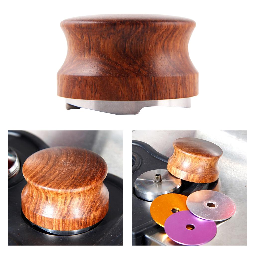 1 sztuka praktyczny 58mm kuchenny stal nierdzewna tamper do kawy dozownik do kawy