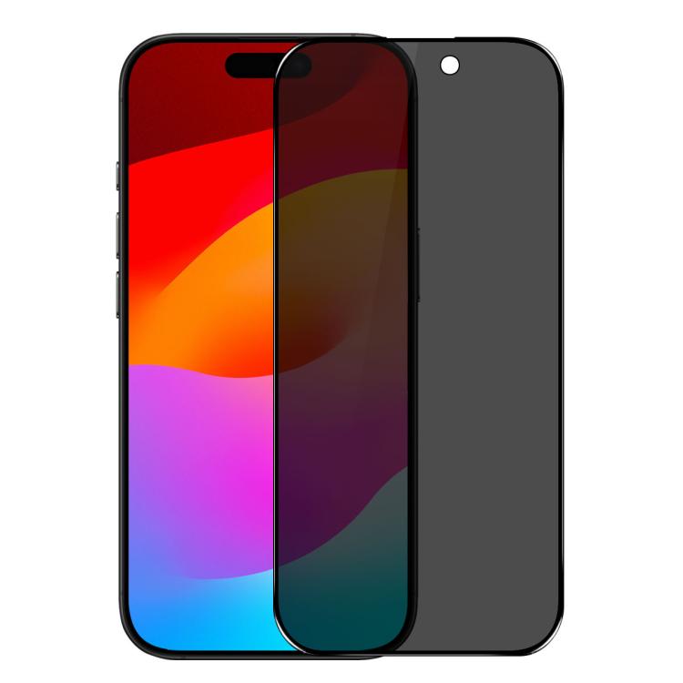 NORTHJO A++ 28 Degree Privacy Full Glue Silk Printing Tempered Glass Film