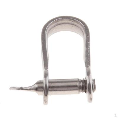 Yelkenli Arma için Direnç Ankraj Kelepçesi D Clevis 304 Paslanmaz Çelik