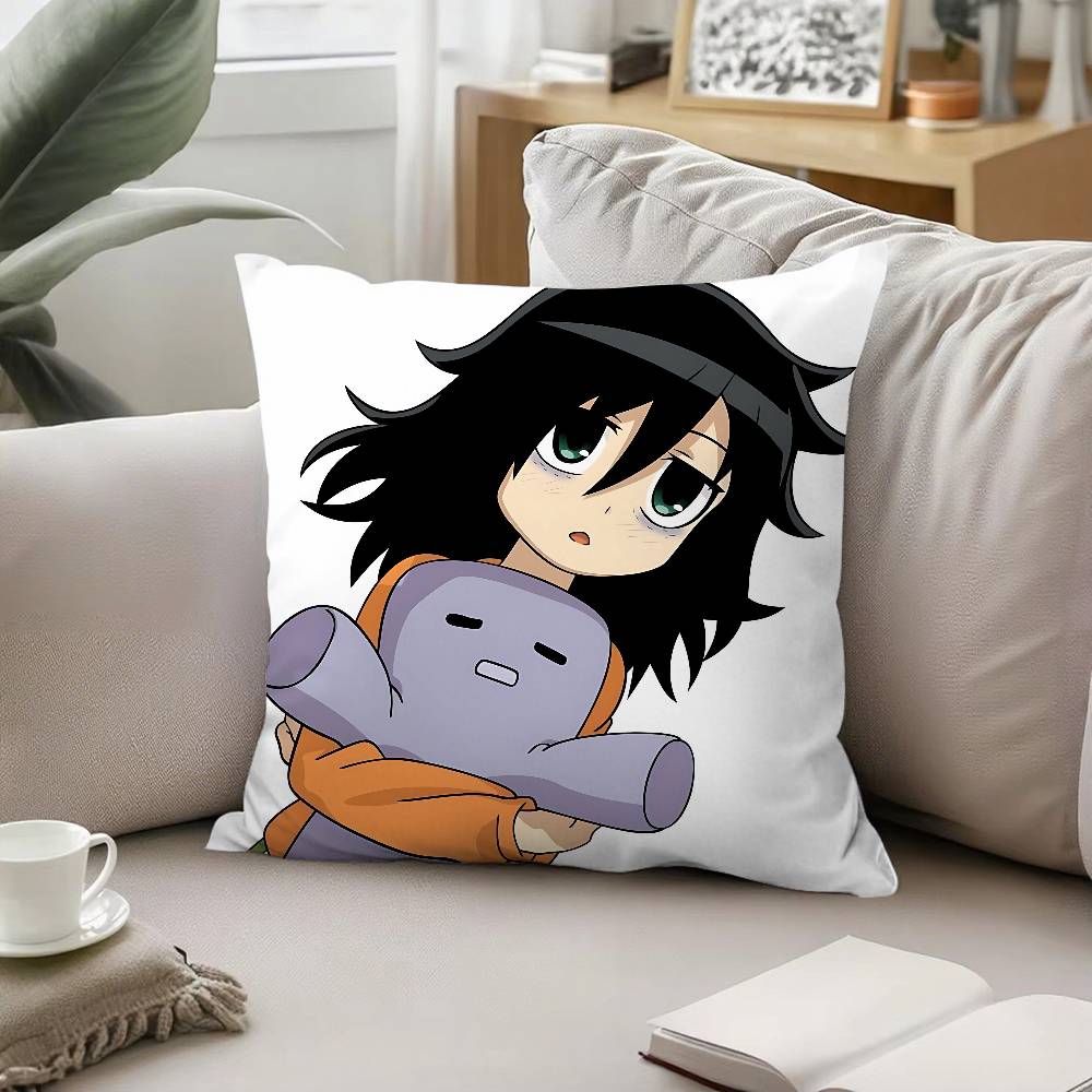 Cute K-Tomoko Kuroki-S Pillow Case Cushion Cover Soft Cute Throw Pillow Case For Car Sofa Pillowcase Polyester With Zipper