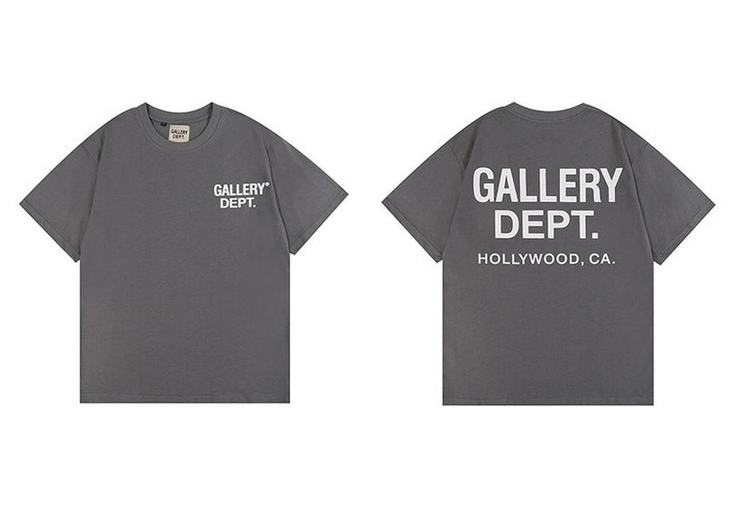 Unisex GALLERY DEP Classic Logo Slogan Tee - American Trendy Brand