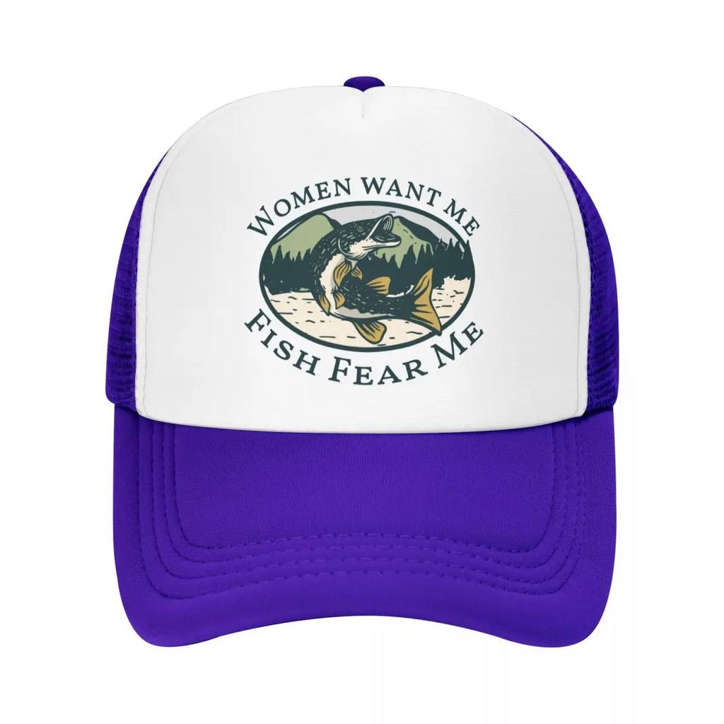Custom Fashion Unisex Fishing FisherUnisex Quotes Trucker Hat Adult Adjustable Baseball Cap Women Unisex Outdoor Trucker Cap