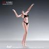 1/12 Scale Female Body, 6-Inch Super Flexible 22-Joint Seamless Female Body Micro Beauty 3D Action Doll with Detachable Legs, Suitable for Hobby Colle