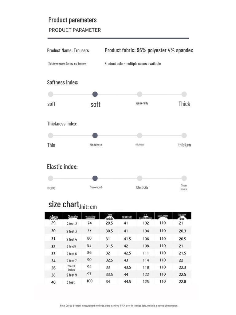 Fengxun Men's Business Casual Straight-Leg Pants