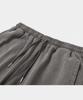 LETTERCOMO Heavy Cotton Incision Garment Semi-Wide Sweatpants Stone Grey