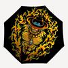 1ks One Piece Fire Fist Ace Automatický deštník Otevírací/Zavírací   Kompaktní cestovní deštník, 8 žeber Pevná konstrukce, Ideální pro ženy a muže    a0923187