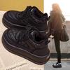 thick-soled snow boots shoes warm cotton shoes piled thickened waterproof Martin boots short boots