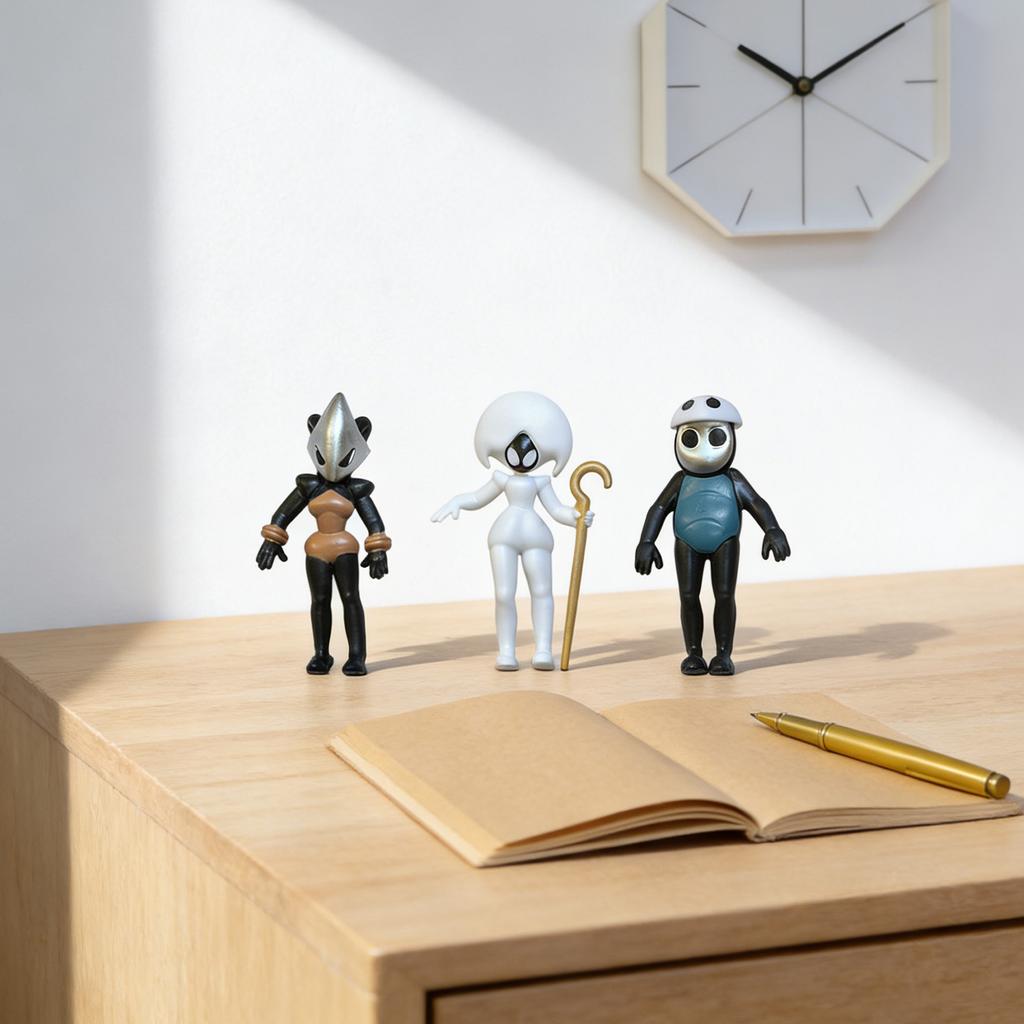 Non-movable Doll Collection Version Scale Doll Desktop Ornaments