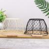 Egg Basket Round Metal Wire Basket With Handle Multipurpose Food Storage Organizer Fruit Vegetable Holder For Kitchen Picnic