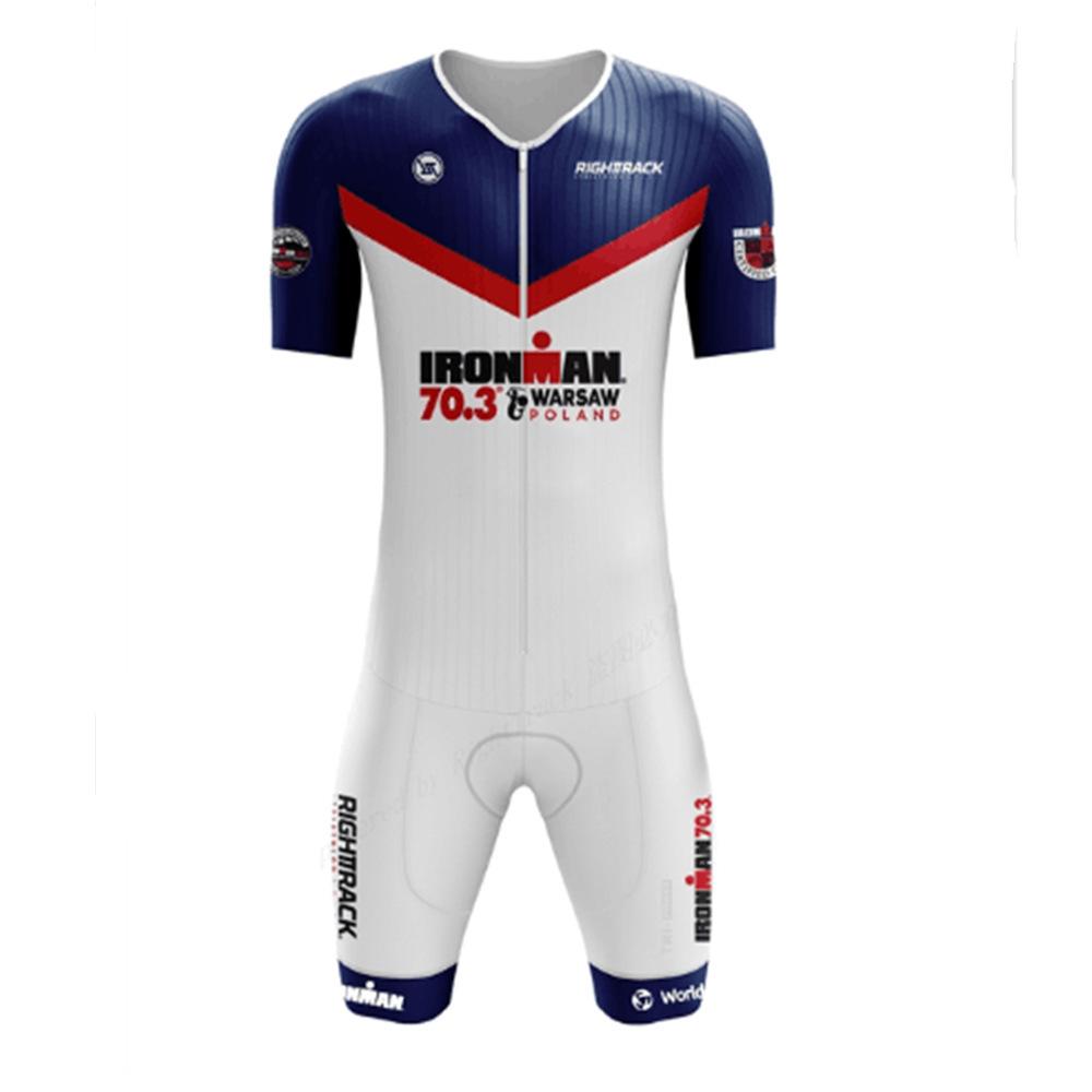 Tights da Triathlon ad Alta Elasticità Tuta Unica da Mountain Bike Tuta da Corsa Fuoristrada
