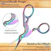 Bird Design Embroidery Scissors Vintage Stainless Steel Thread Snips for Sewing Cross Stitch Needlework Handicraft Daily DIY Use