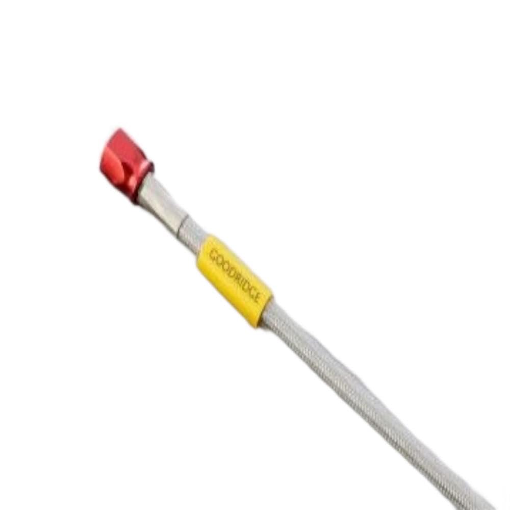 ACTIVE A31120 Active Bike Universal Hose, Aluminum, Clear, Total Length 45.7 Inches (1160 Mm)