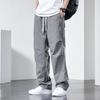 Paratrooper Pants Tooling Pants Trendy Men's Summer Thin American Trendy Brand Straight Casual Pants Men's Drawstring Sweatpants