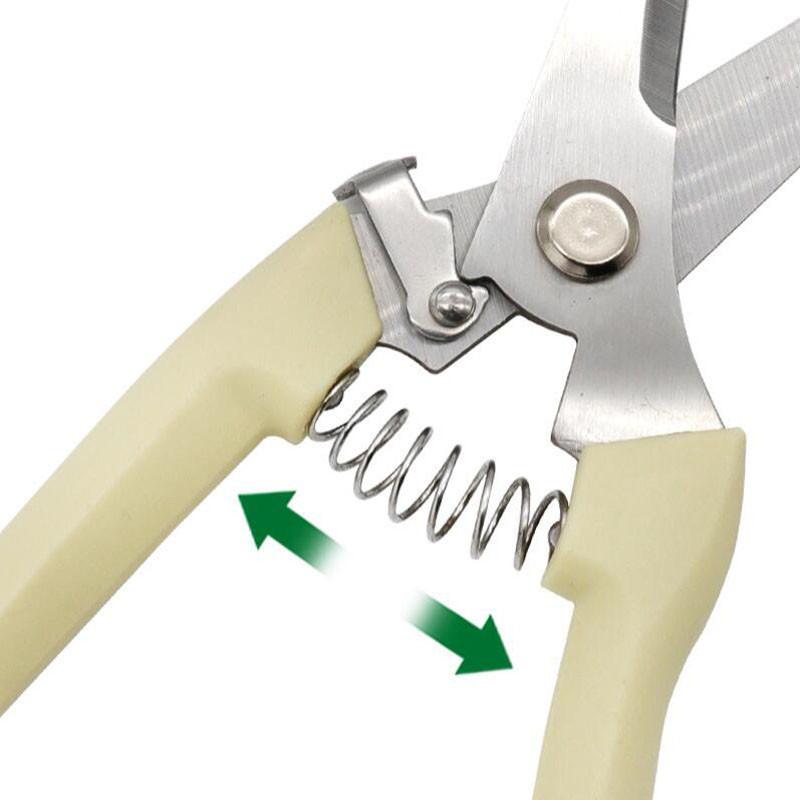 Stainless Steel Scissors for Flower Cutting Arrangement Pruning Fruit Tree Garden Branch Cutting Household Grafting Tools Set
