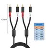 2RCA Male To 2RCA Male Stereo Sound Cables 2RCA Stereo Cable for Home Theater HDTV Amplifiers Systems Car Sound