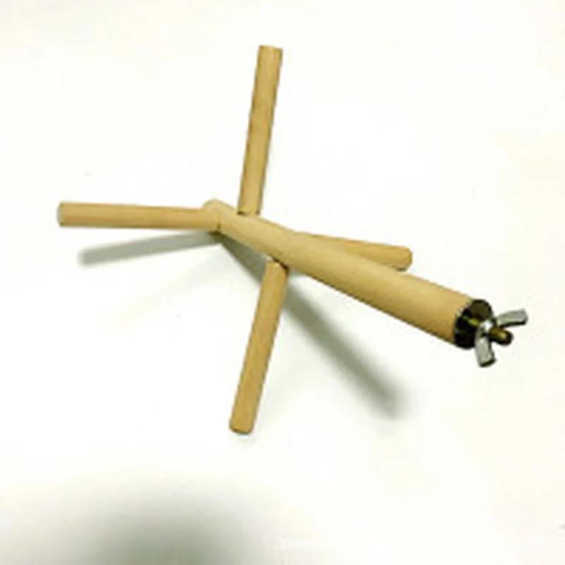 

Домашній Папуга Птах 4 Шари Етапи Іграшки Натуральне Дерево Обертова Драбина Птах Папуга Клітка Аксесуари Гойдалка Іграшка для Вправ