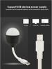 USB Stecker Nachtlicht Tragbare LED Lampe Computer Mobile Power Aufladen Mini Buchlampe Augenschutz Studie Kleine Leselampe