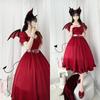 Furry Halloween Costume Cosplay Props DIY Devil's Sweetheart Tail Casual Bat Wings  All Saints' Day