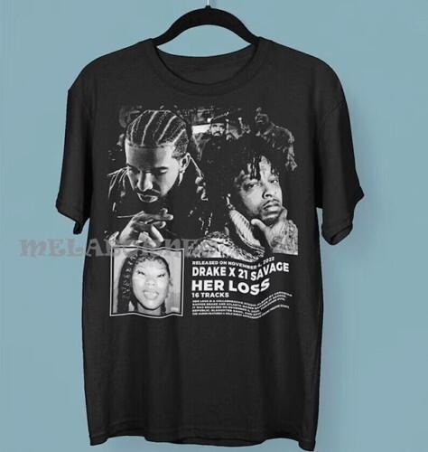 

Drake x 21 Savage Her Loss Promo Poster Tshirt AN12816 Unisex T-Shirt XXL