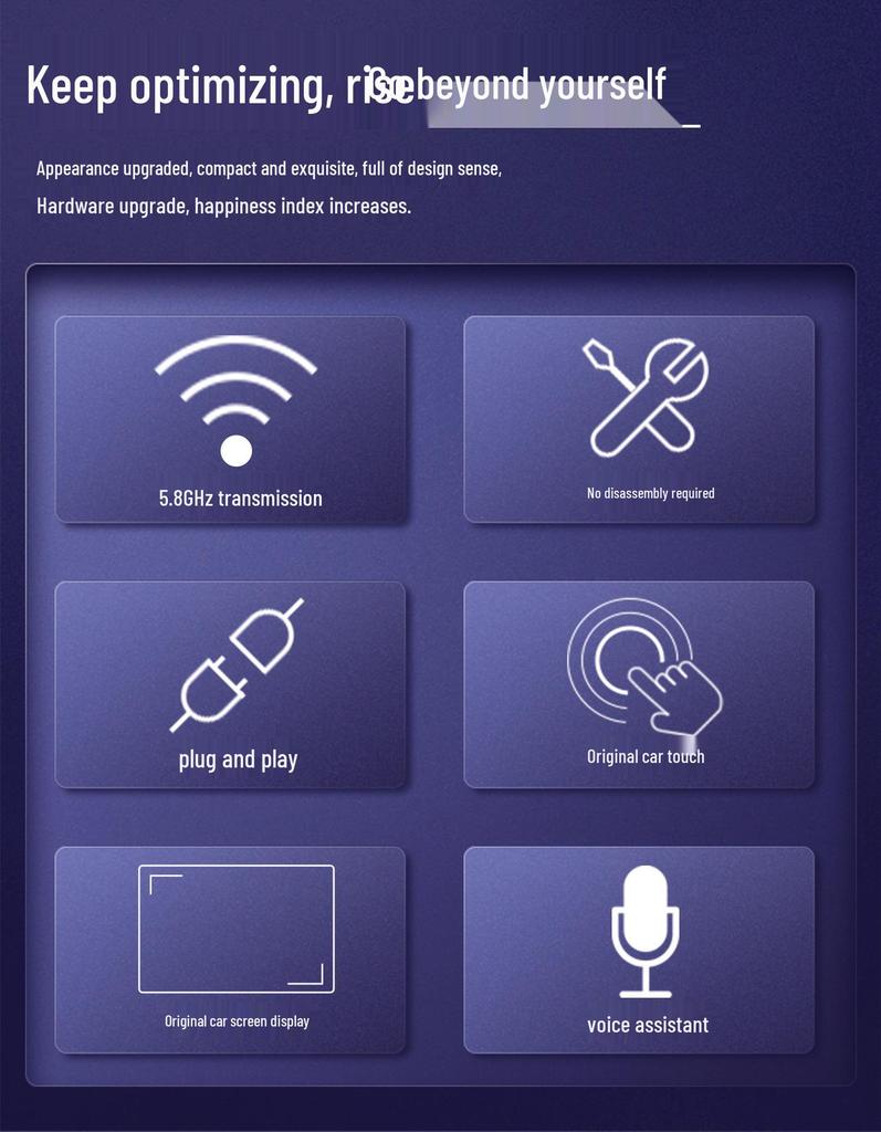 Wireless CarPlay Adapter for Apple Devices - AIBOX Smart Box