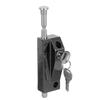 1Set Spring Loaded Door Foot Latch Surface Mount Floor Spring Bolt Lock Sliding Revolving Door Security Lock Strong Metal