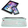 Wireless Typewriter Keyboard Retro   104 Keys  5.0 Integrated Stand Tablet Keyboard for Smart Phone Laptop