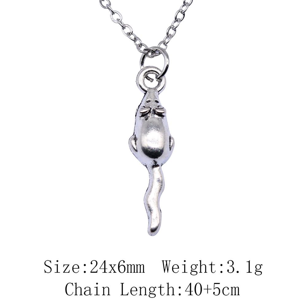 Vintage Animal Pendant Necklace Cat Animal Charm Necklaces Forest Ocean Western Jewelry Gift For Making DIY