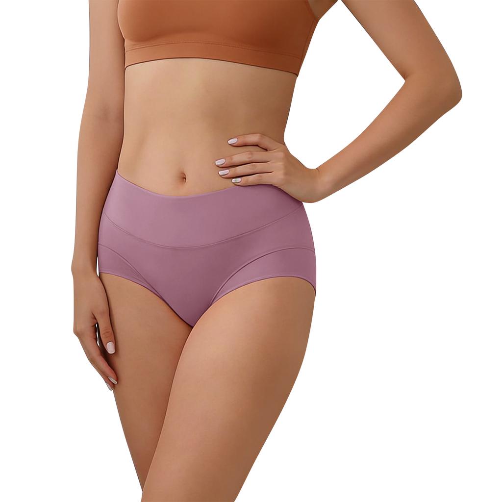 Women'S Menstrual Panties Mid-Waist Cotton Postpartum Women'S Panties Fully Covered Panties