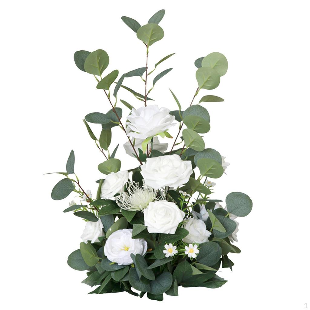 Artificial Flower Bouquets Faux Flowers Tables Decoration Vase Decor Wedding Centerpiece Table