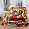 1pc Underwater Paradise Starfish Blanket Comfortable Soft Lightweight All Season Multi Purpose Blanket Travel Camping Picnics Sofa Office Bed Living