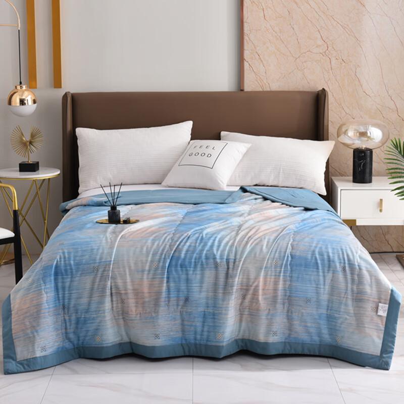 

DINOSAUR Gradient Color Cool Summer Quilt