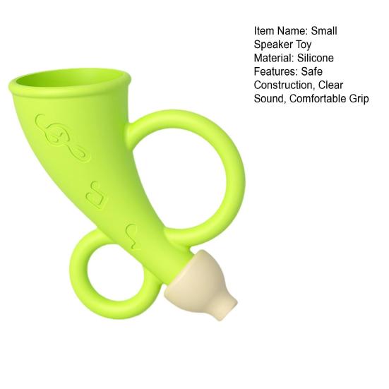 Small Speaker Toy Clear Sound Quality Anti-Throat Design Small Blowable Speaker Non-choking Hazard Toy