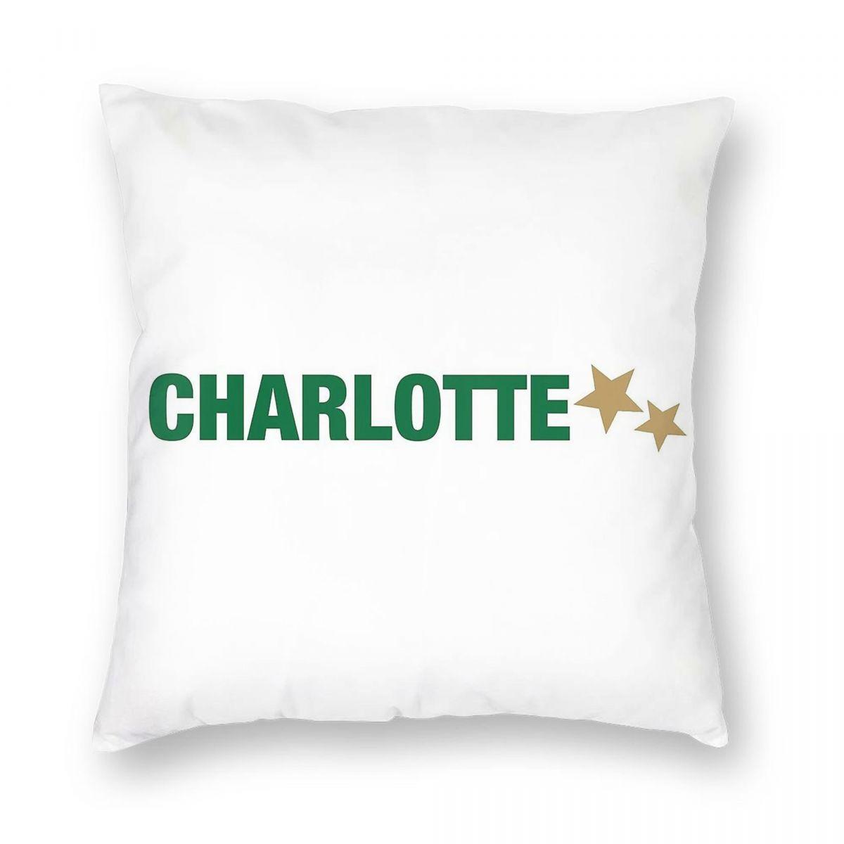 Unc Charlotte Pillowcase Polyester Linen Velvet Printed Zip Decor Bed Cushion Cover 30x30cm