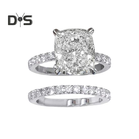 

2 шт./комплект парных колец, набор из геометрических кубических цирконий, свадебные парные кольца из гальванизированной меди, подарок на день рождения, годовщину, кольца для пальцев US 6