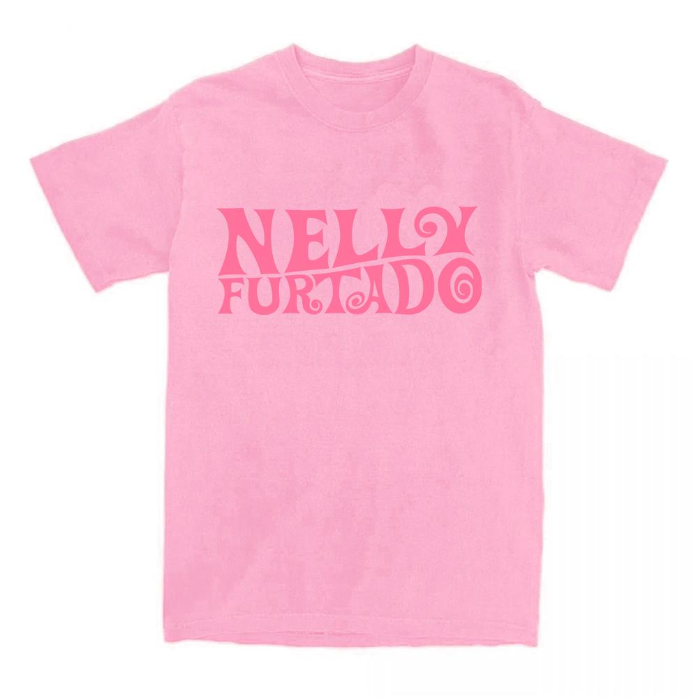 Nelly Furtado T-shirt Graphic Printing Short Sleeve Women Tee-shirt Fashion Ropa De Mujer Summer Clothes Cotton Soft O-neck Tops
