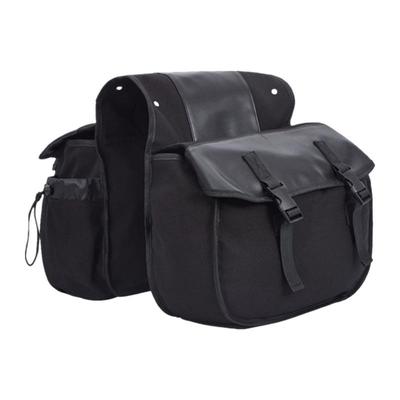 Cycling Double Side Rear Rack Bike Bag Waterproof Bicycle Rear Seat Carrier Bag Cycling Saddle Bag MTB Accessories