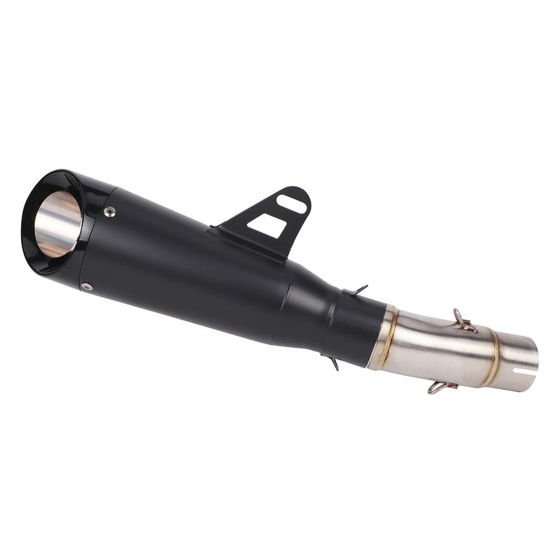 Slip on Exhaust Midpipe System Muffler Link Middle Pipe Escape For KAWASAKI Z400 Ninja 400 Ninja 500 Z500 2017-2025 Loud