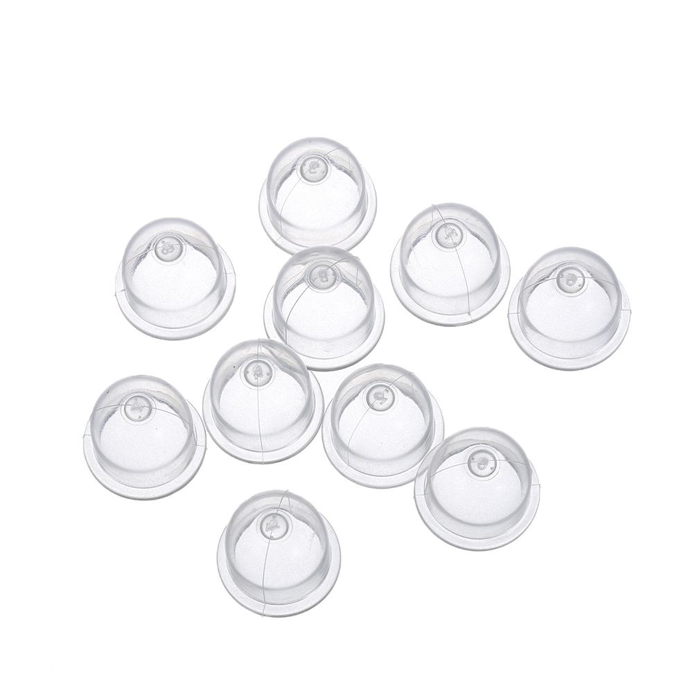10Pcs Primer Bulbs white Transparent Fuel Pump Carburetor Oil Bubble Chainsaws Trimmer Brush Cutter Clear Tool Hot Sale 19/22mm