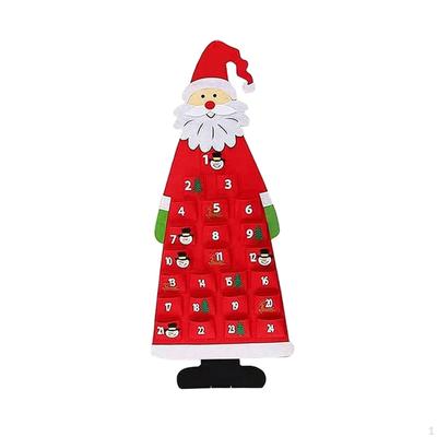 Vánoční adventní závěsný kalendář Xmas Count down to for year