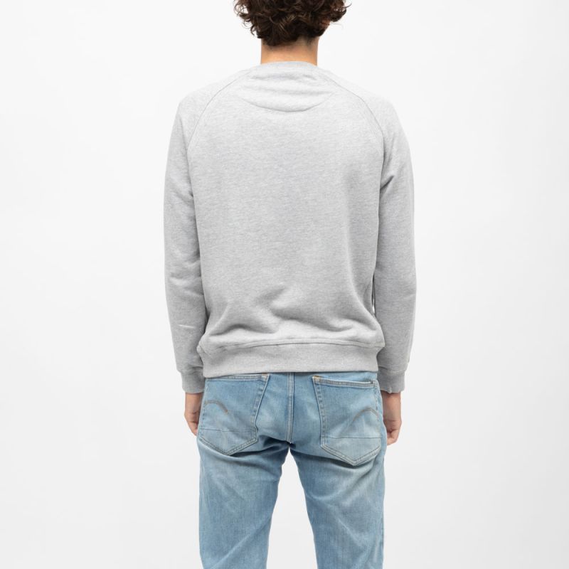 Sweat manches longues col rond coda imprimé logo Homme CERRUTI