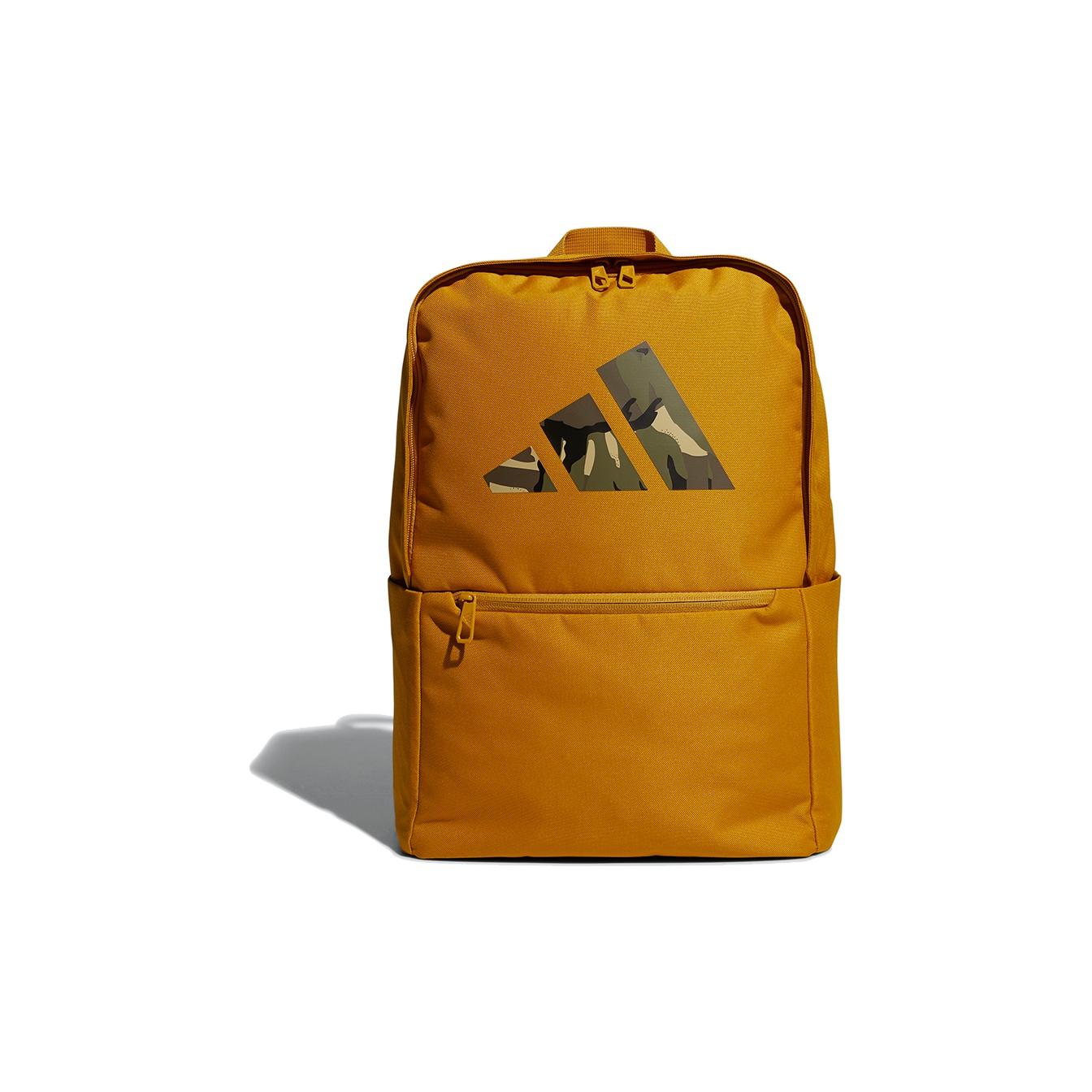 Adidas BS BP CL GFX Sports Casual Zipper Backpack Unisex Backpack Gold H30335 MISC