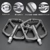Rockbros Lightweight Aluminum Alloy Flat Bicycle Pedals Non-Slip Platform for Road Bike Cross Bike MTB